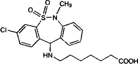 химическая формула тианептина